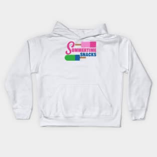 Summertime snacks Kids Hoodie